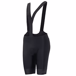 Hlače z naramnicami RC Pro black ženske