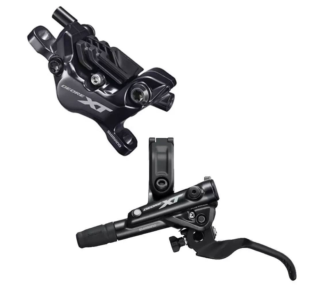 Hydraulic disc brakes Shimano Deore XT M8120 front