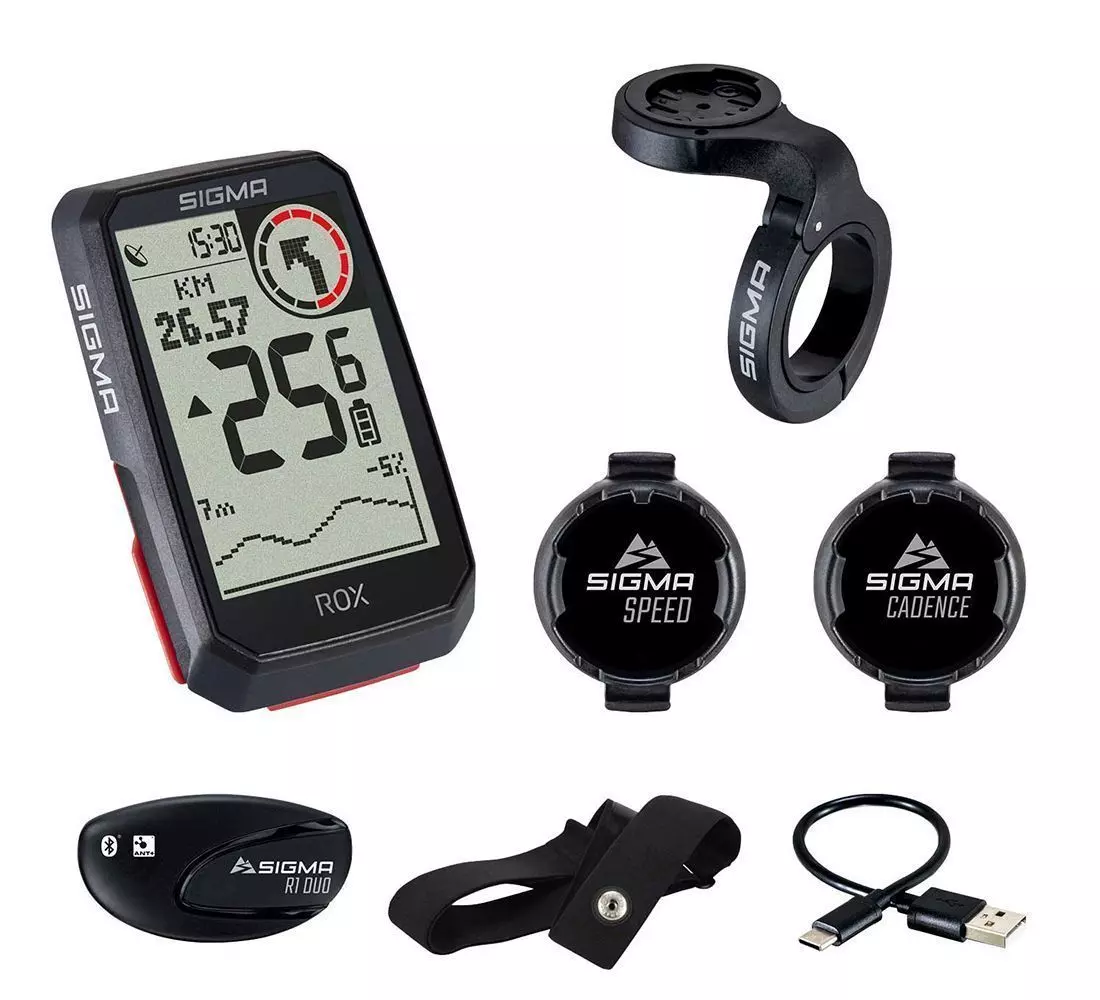 Ciklokompjuter Sigma Rox 4.0 GPS sensor set