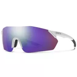 Sunglasses Reverb matte white/violet mirror