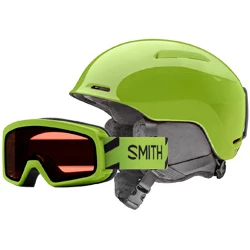 Helmet set Glide JR + goggles Rascal 2023 green kid's