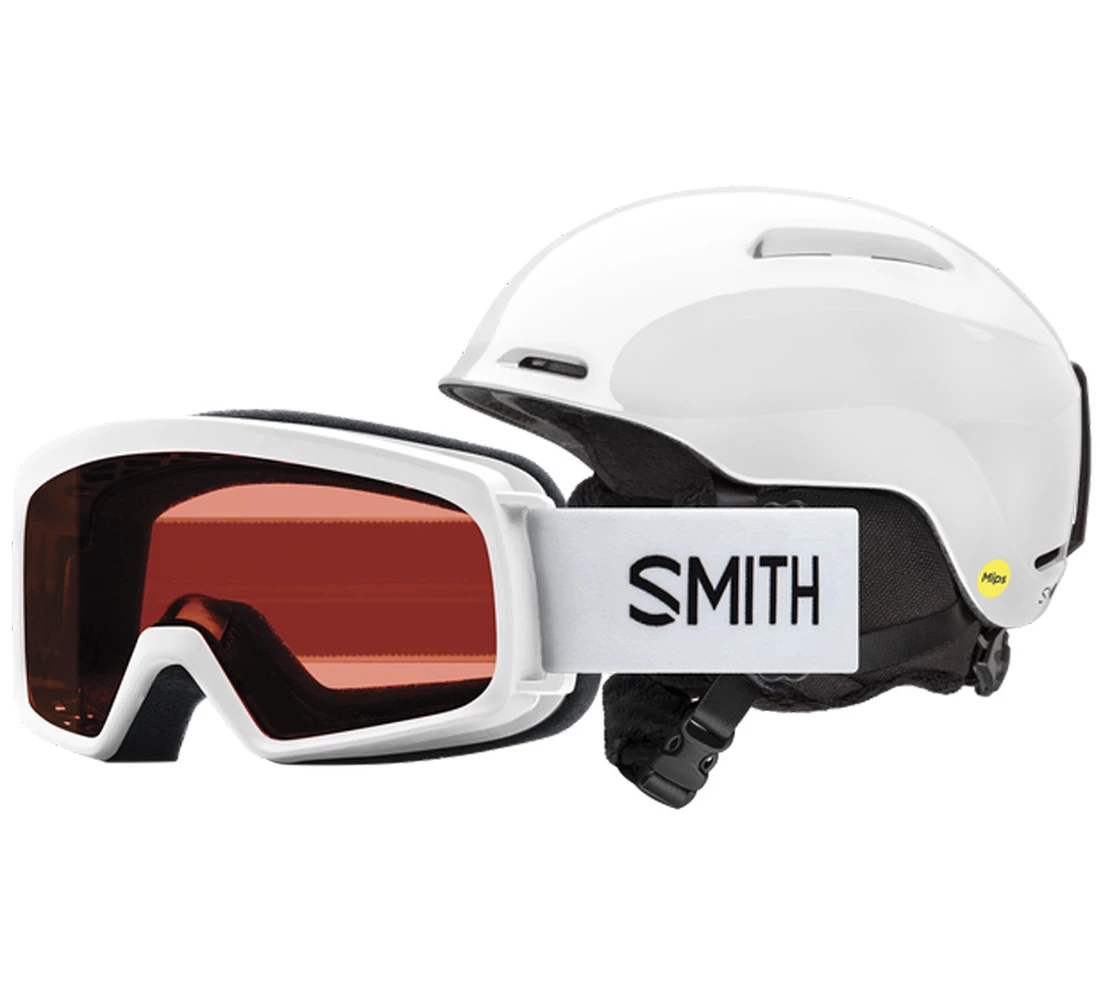 Helmet set Smith Glide JR with goggles Rascal