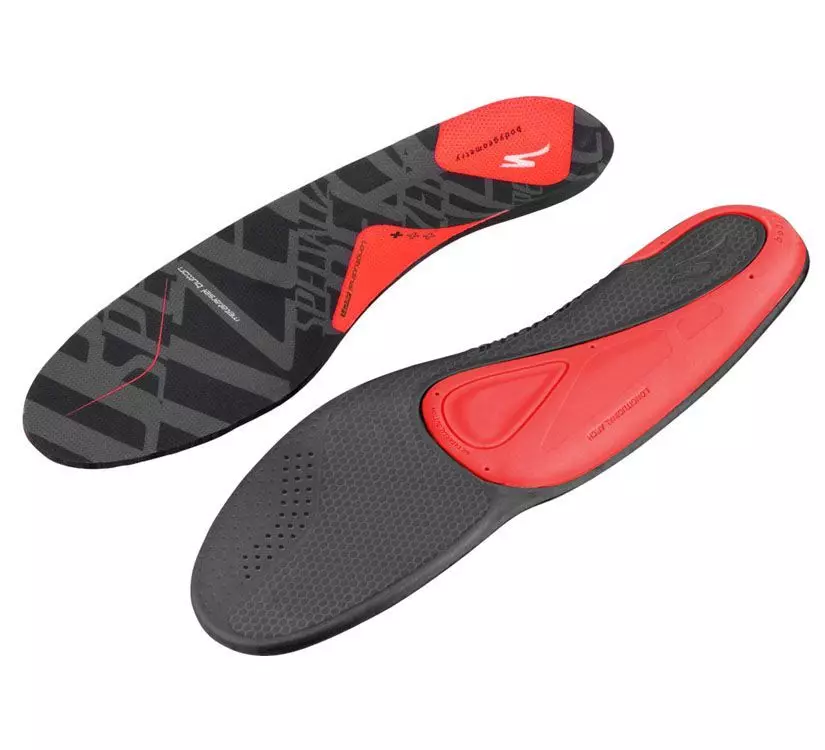 Vložki za čevlje Specialized Body Geometry SL red (+)