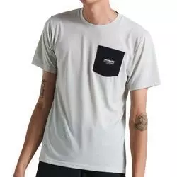 T_Shirt Pocket SS dove grey