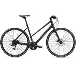 Trekking bicicleta Sirrus 2.0 Step-Through 2023 cast black/black femei