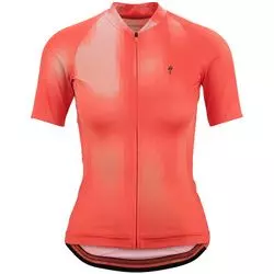 Jersey SL Air Distortion SS coral women's