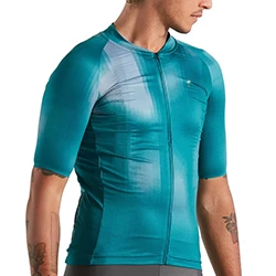 Jersey SL Air Distortion SS tropic teal