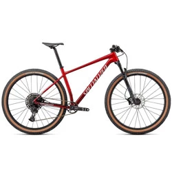 MTB kerékpár Chisel HT Comp 2023gloss red/tarmac black
