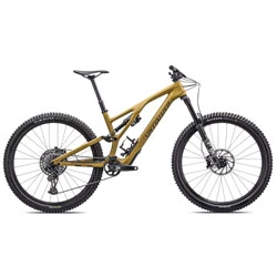 MTB bicicleta Stumpjumper EVO Comp Carbon 2024 satin harvest gold/midnight shadow femei