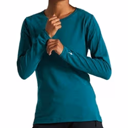Majica Trail Air LS tropical teal ženska