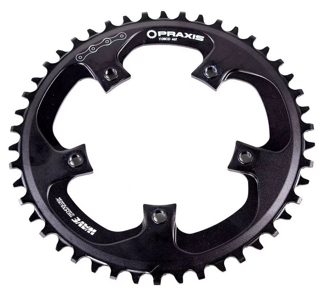 Chainring Praxis CHR Turbo 46T, 110 BCD