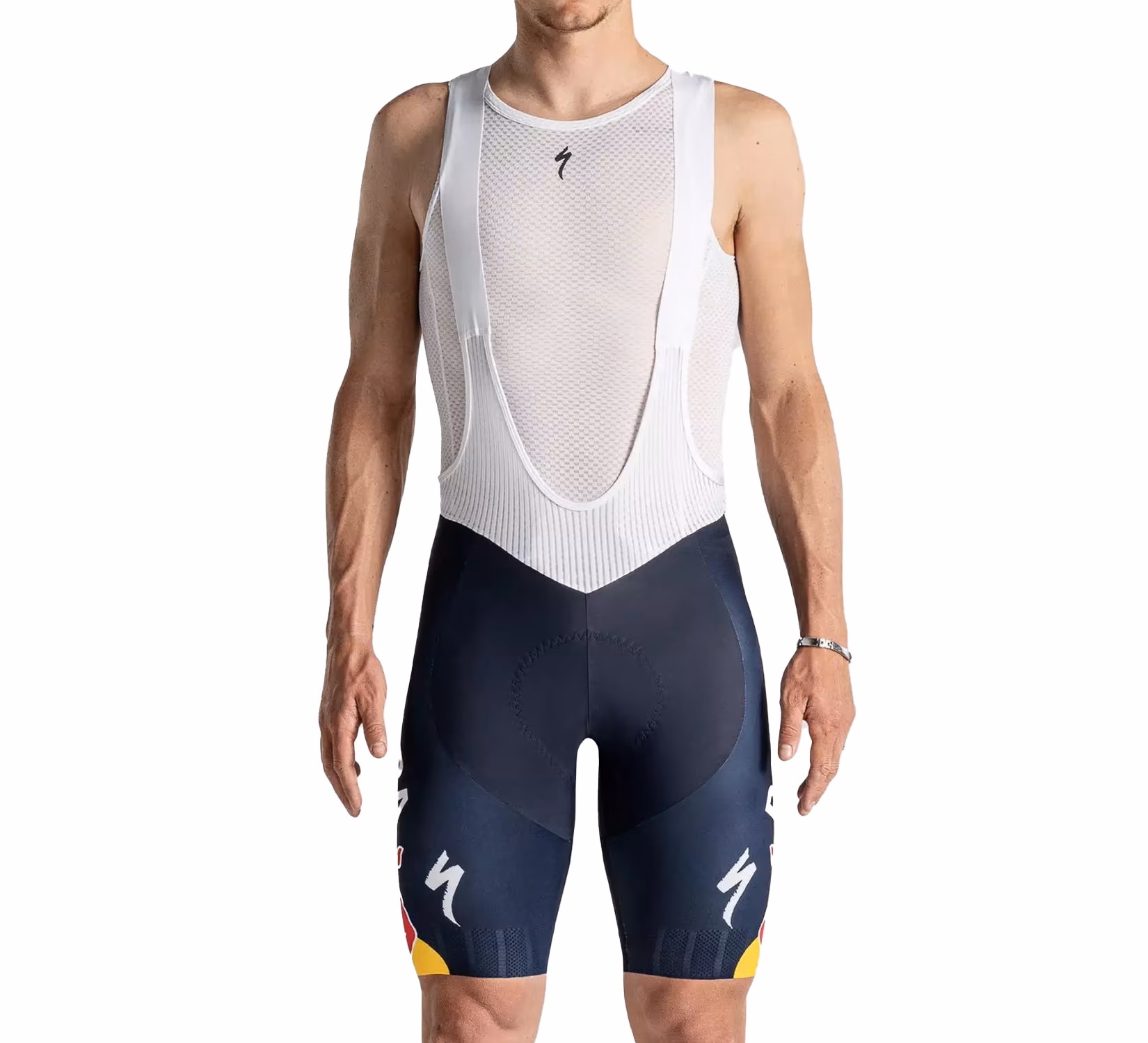 Kolesarske hlače z naramnicami Specialized Red Bull Bora Hansgrohe Replica