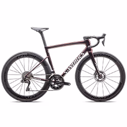 Cestno kolo Tarmac SL8 S-Works 2025 gloss solidity/red to black pearl