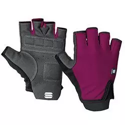 Chiba Lady Air Plus All Round Fingerless Mitts Large Pink Bike Cycling 