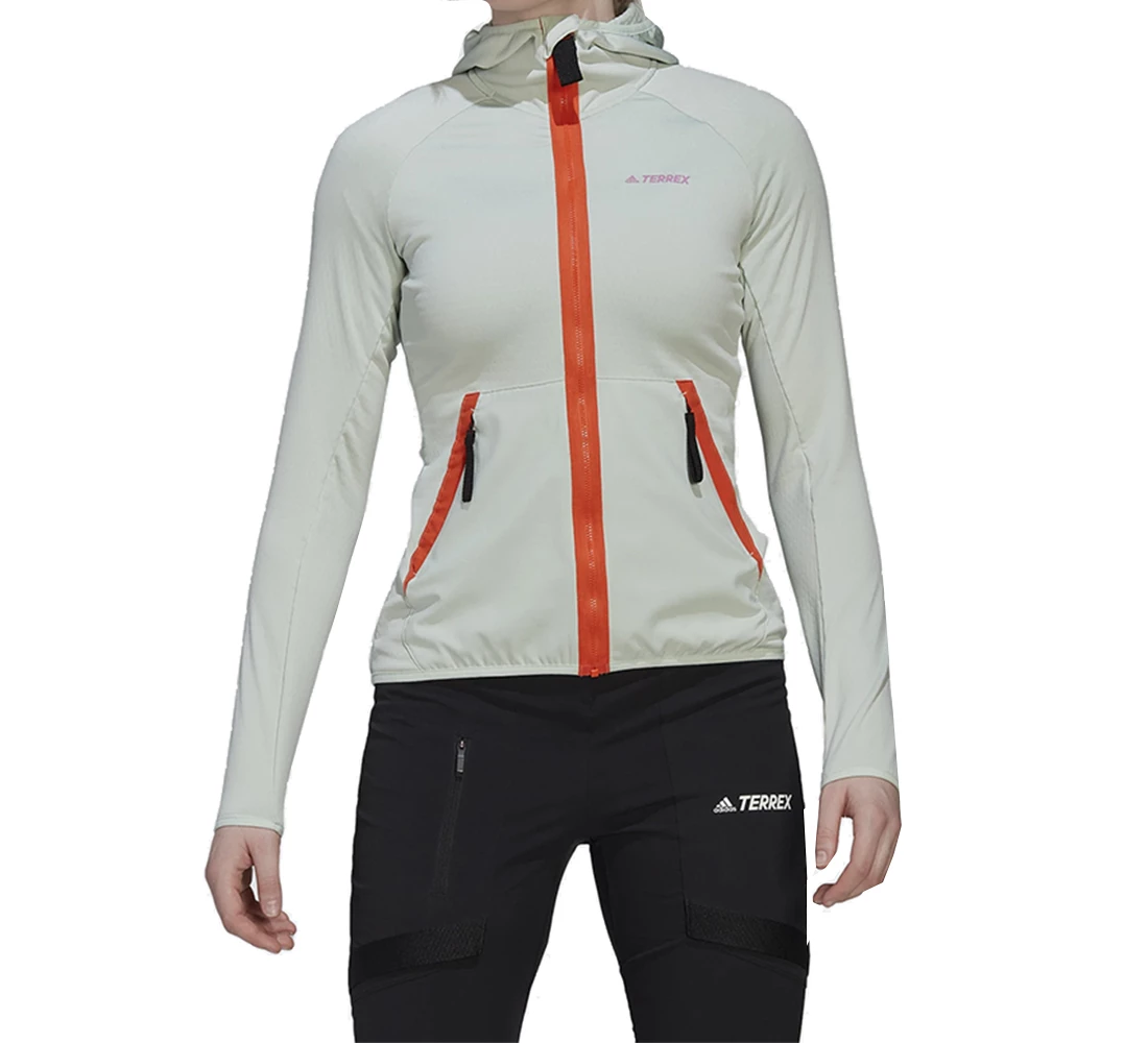 Technikai pulóver Adidas Terrex Tech Fleece Light Mood női