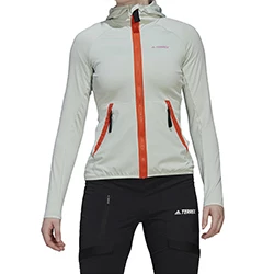 Technikai pulóver Tech Fleece Light Mood linen green/semi impact orange női