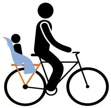 Baby bike seat Thule Yepp Maxi