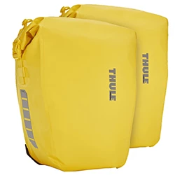 Pack 'n Pedal Shiled Pannier 25L yellow rear
