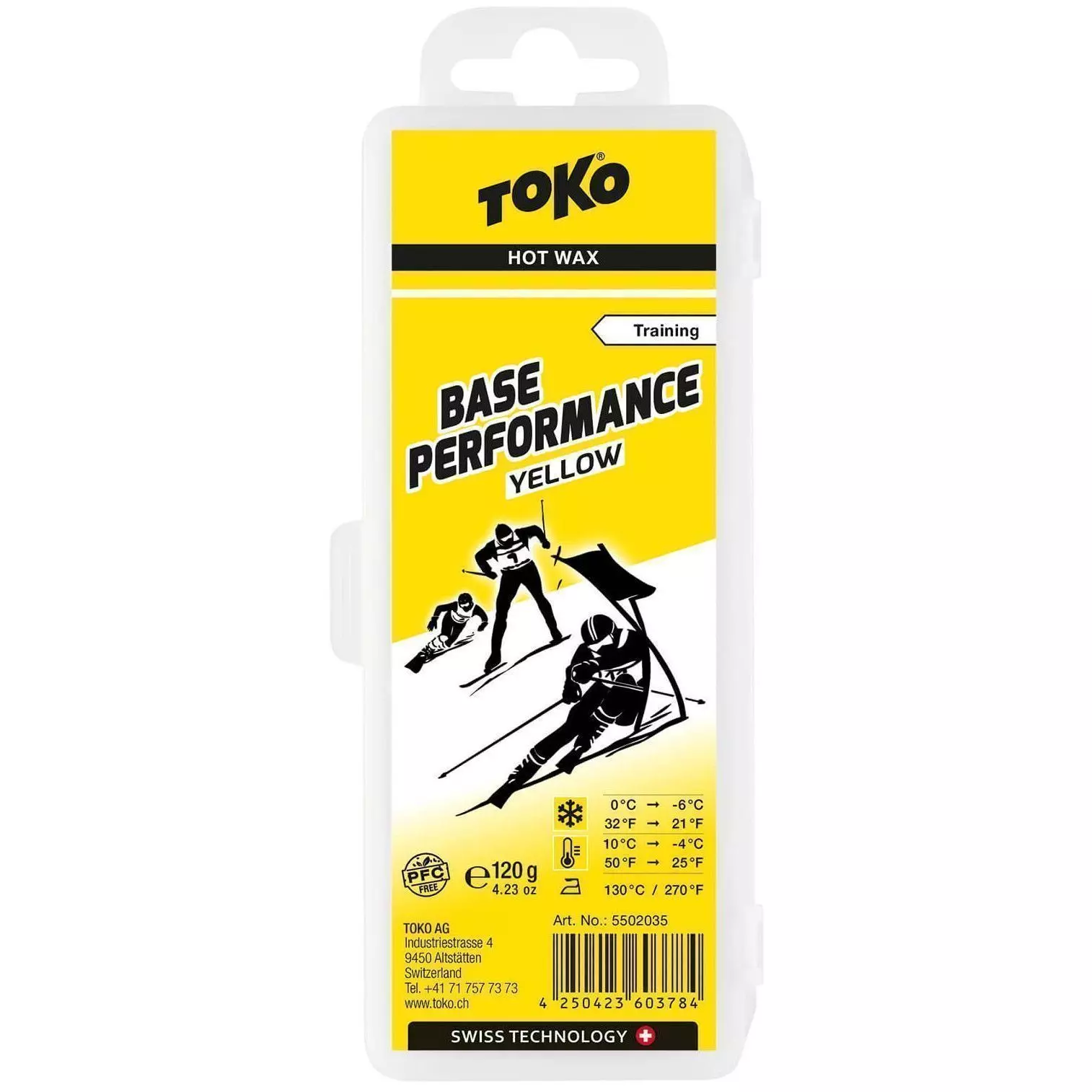 Ceară Hot wax Toko Base Performance 120g
