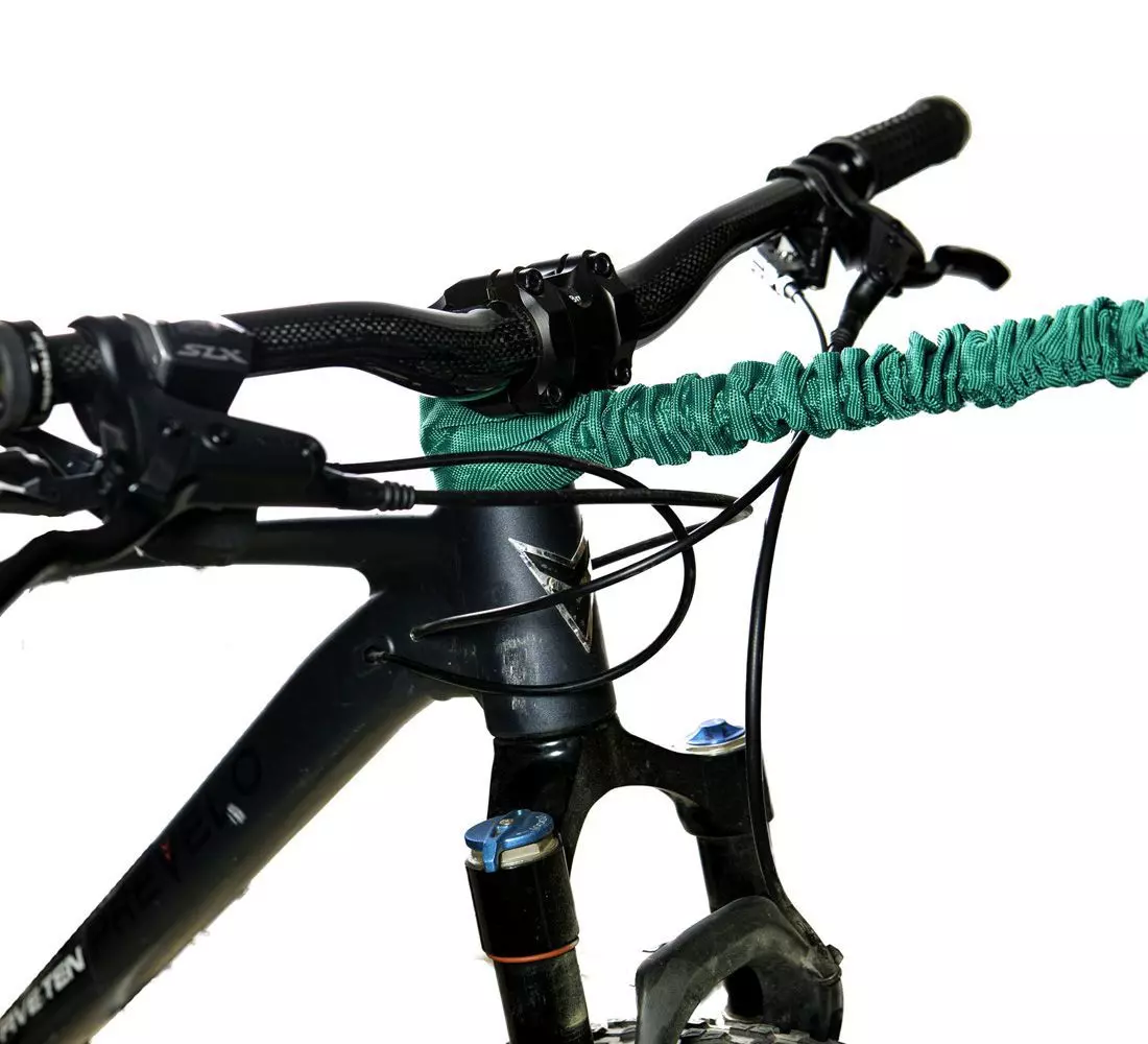 Frânghie de tractare a biciclete Towwhee Original green