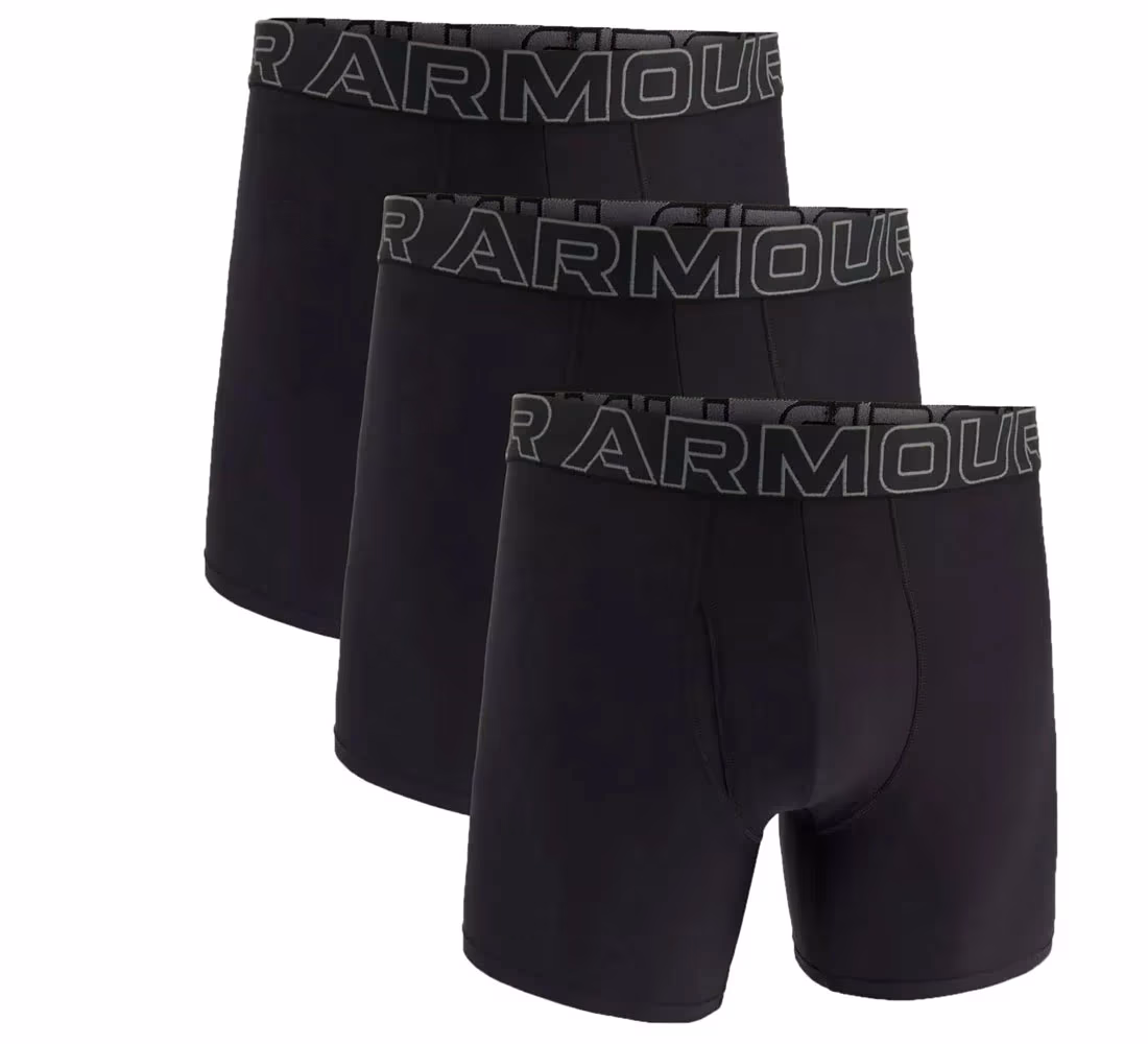 Boxer Under Armour Performance Tech 6\" 3pack