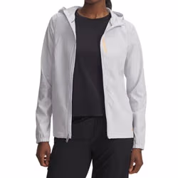 Mantellina Outrun The Storm halo grey/squad orange donna
