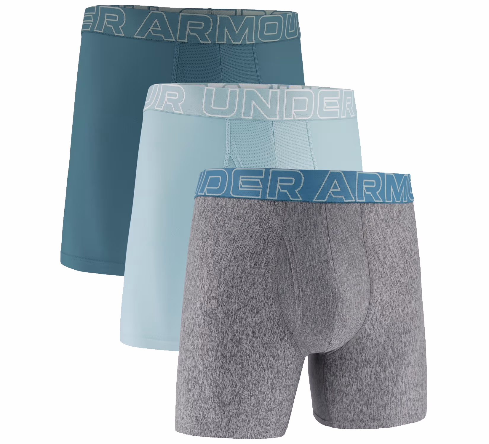 Boxer Under Armour Performance Tech 6\" 3pack