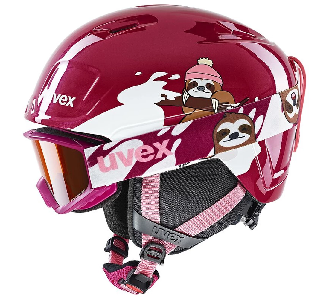 Uvex Speedy Pro Pink Junior ski goggles (S2)