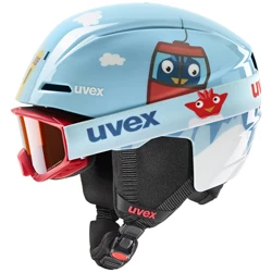 Casco Viti Set light blue bambini