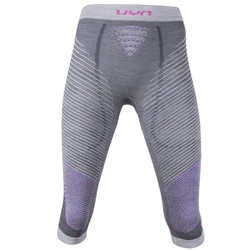 Pants Fusyon UW 3/4 Medium anthracite/purple/pink women's