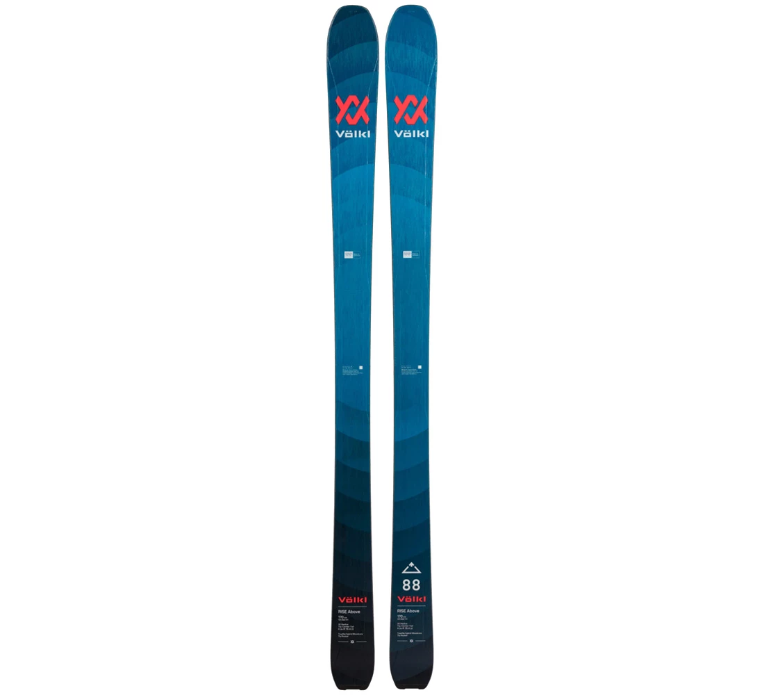 Ski set Rise Above 88 + bindings Marker Alpinist 12 + Skins