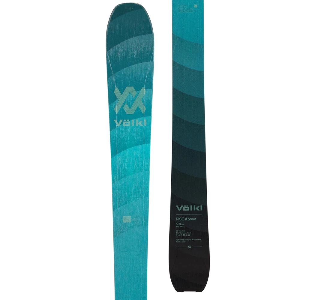 Skis set Rise Above 88 + bindings Marker Alpinist 10 + skins