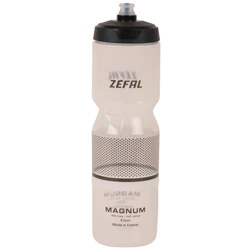 Water bottle Magnum 1L transparent/black